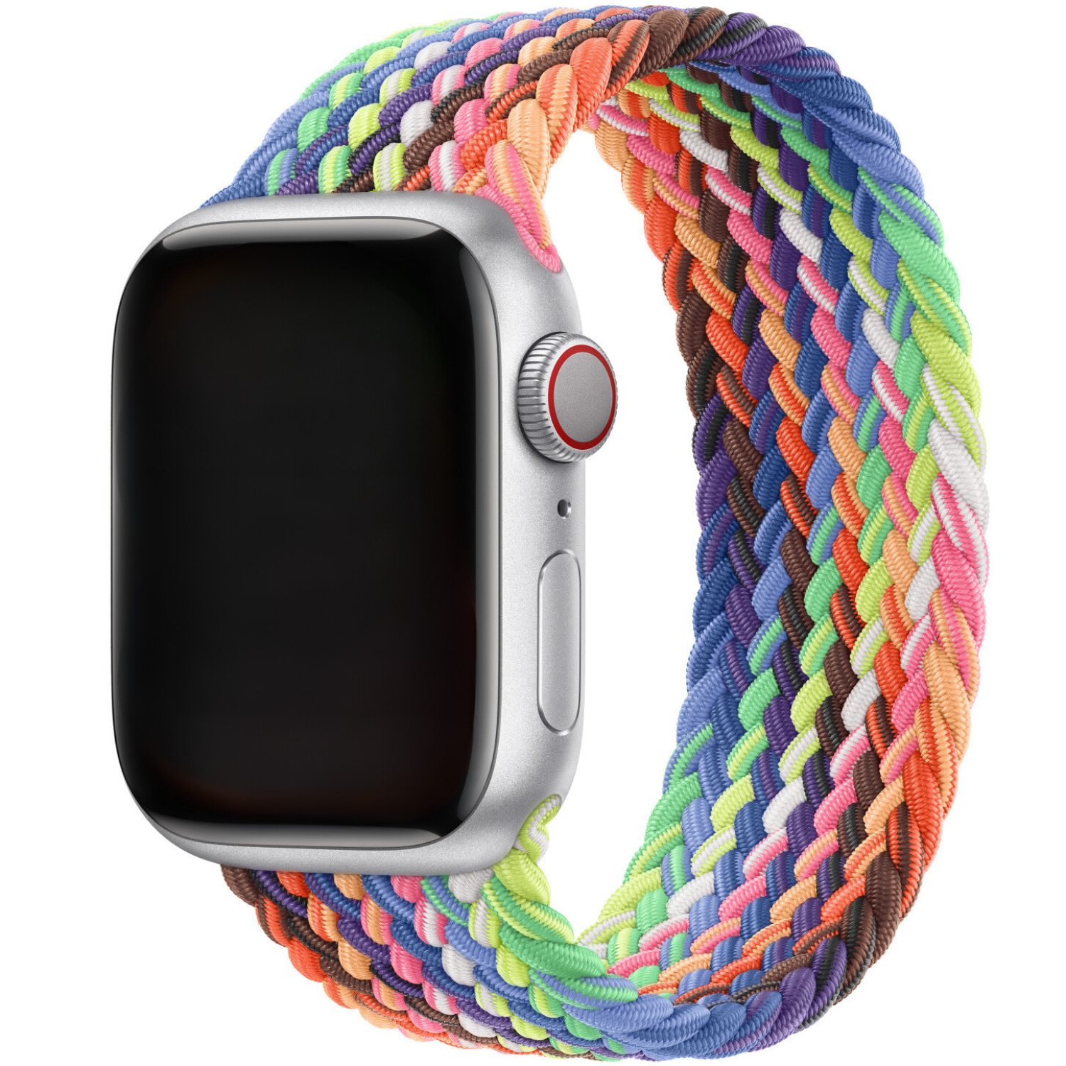 Apple Watch nylon gevlochten solo band pride edition 2024
